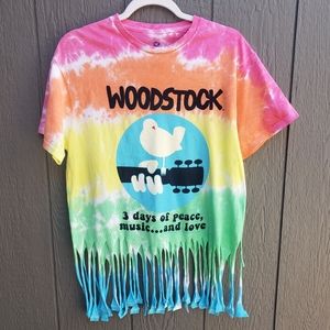 Tie Dye Woodstock Tshirt